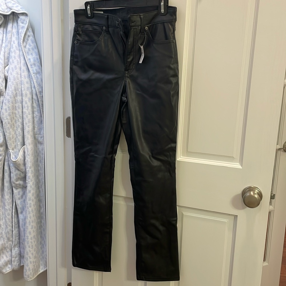 Gap Leather pants size 4